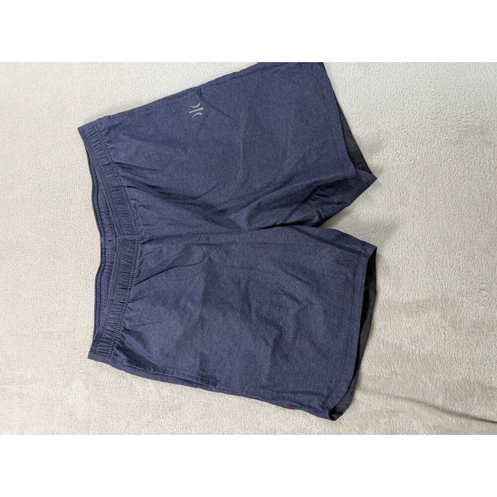 Rhone Shorts M Medium Mens 6" Inseam Blue Lined Performance Workout Gym Running